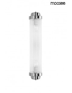 MOOSEE lampa ścienna COLUMN 40 srebrna