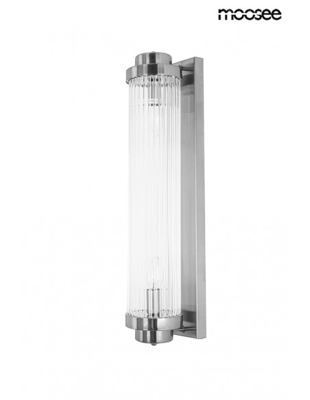 MOOSEE lampa ścienna COLUMN 40 srebrna