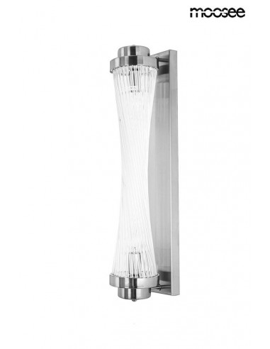 MOOSEE lampa ścienna COLUMN 40 srebrna