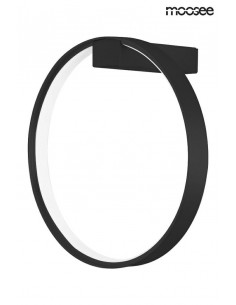MOOSEE lampa ścienna CIRCLE WALL czarna