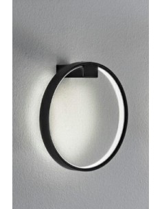 MOOSEE lampa ścienna CIRCLE WALL czarna 2