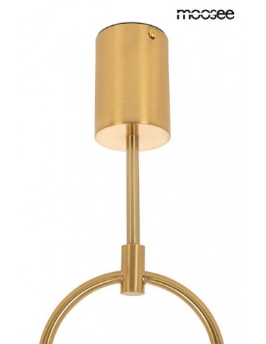 MOOSEE lampa wisząca LOW złota