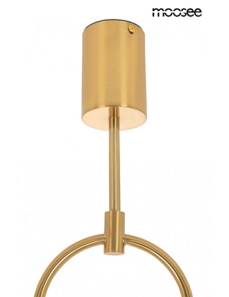 MOOSEE lampa wisząca LOW złota