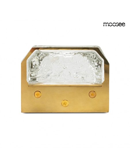 MOOSEE lampa ścienna TESORO złota
