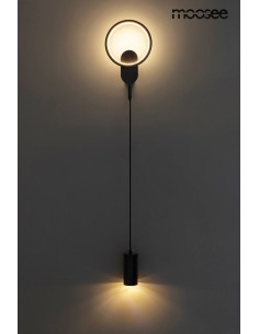 MOOSEE lampa ścienna COMO czarna 2