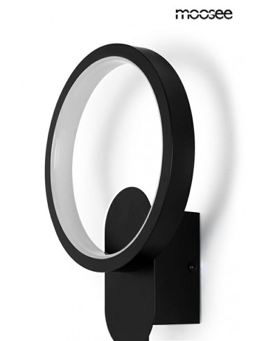 MOOSEE lampa ścienna COMO czarna