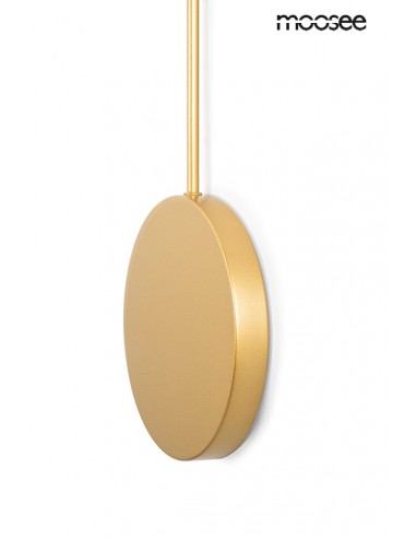 MOOSEE lampa ścienna SHADOW 2 złota