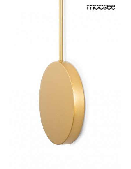 MOOSEE lampa ścienna SHADOW 2 złota