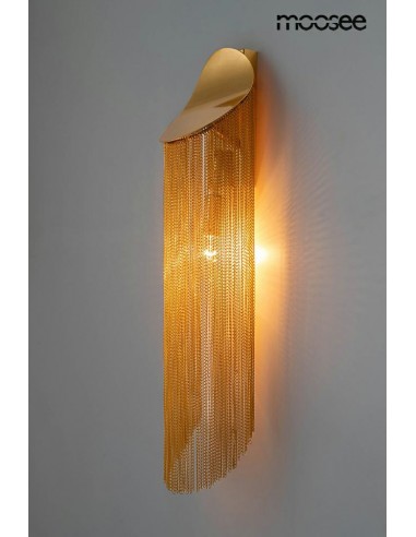 MOOSEE lampa ścienna LAMBADA złota
