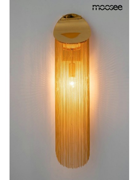 MOOSEE lampa ścienna LAMBADA złota MOOSEE lampa ścienna LAMBADA złota