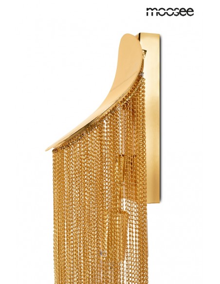 MOOSEE lampa ścienna LAMBADA złota MOOSEE lampa ścienna LAMBADA złota