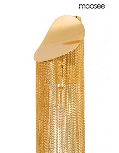 MOOSEE lampa ścienna LAMBADA złota