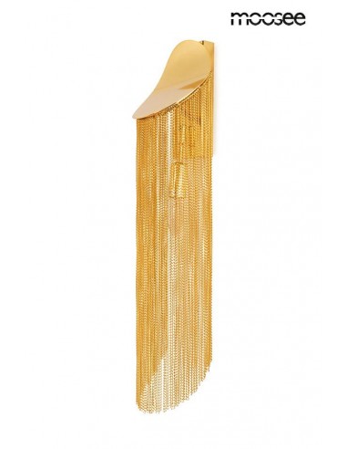 MOOSEE lampa ścienna LAMBADA złota