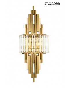 MOOSEE lampa ścienna TOWERS złota