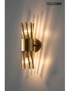 MOOSEE lampa ścienna LORENZO złota 2