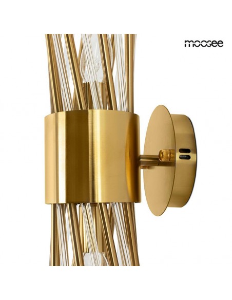 MOOSEE lampa ścienna LORENZO złota MOOSEE lampa ścienna LORENZO złota