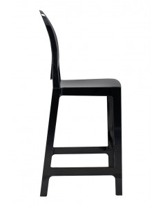 Krzesło barowe VICTORIA 65 cm czarne 2