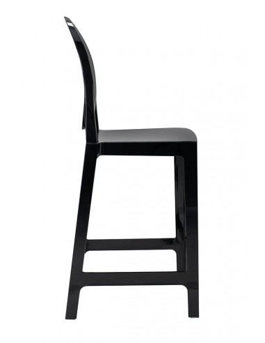 Krzesło barowe VICTORIA 65 cm czarne