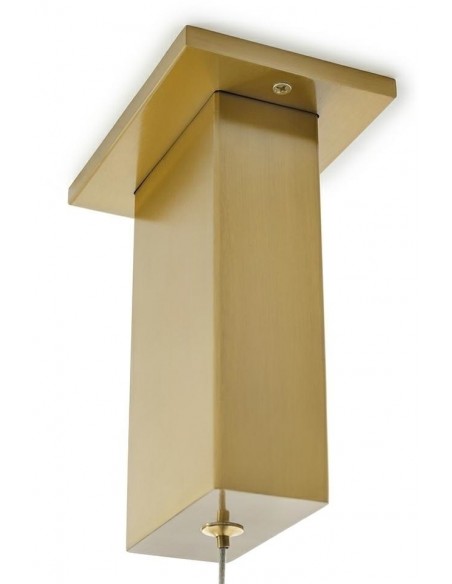 Lampa wisząca RING 100 złota - LED