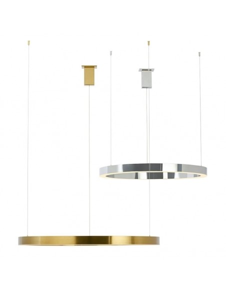Lampa wisząca RING 100 złota - LED