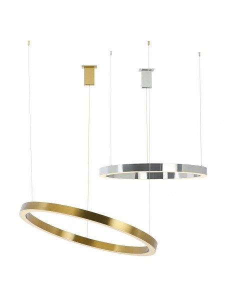Lampa wisząca RING 100 złota - LED