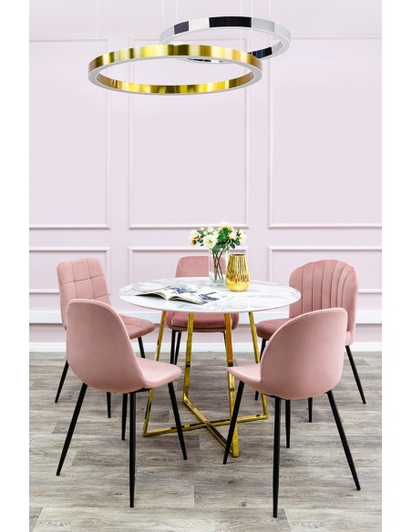 Lampa wisząca RING 100 złota - LED