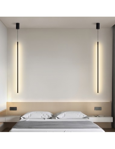 MOOSEE lampa wisząca OMBRE 80 czarna