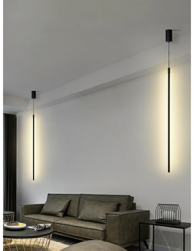 MOOSEE lampa wisząca OMBRE 80 czarna