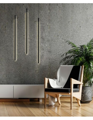 MOOSEE lampa wisząca OMBRE 80 czarna