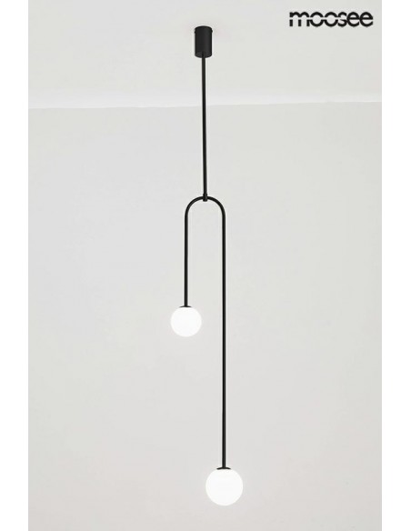 MOOSEE lampa wisząca LOW czarna