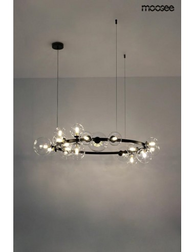 MOOSEE lampa wisząca ALURE 120 czarna