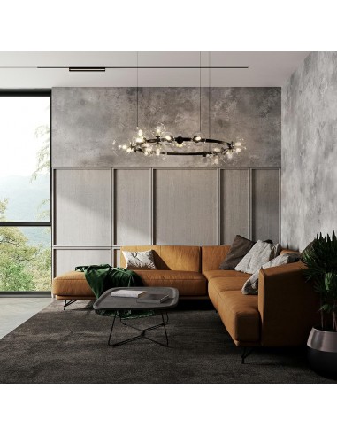 MOOSEE lampa wisząca ALURE 120 czarna