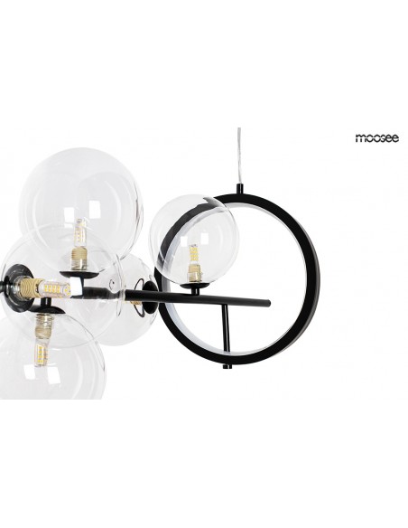 MOOSEE lampa wisząca ALURE LINE 120 czarna