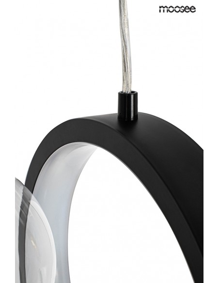 MOOSEE lampa wisząca ALURE LINE 120 czarna
