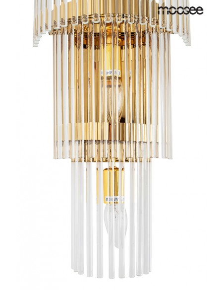 MOOSEE lampa ścienna ESTRO złota