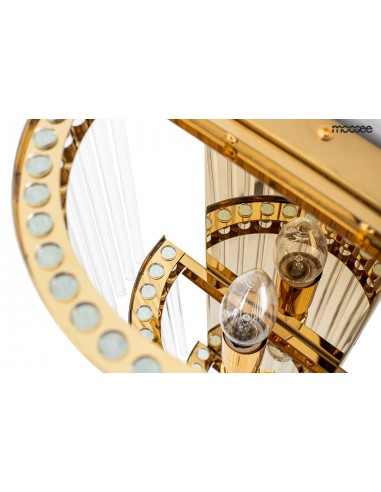 MOOSEE lampa ścienna ESTRO złota