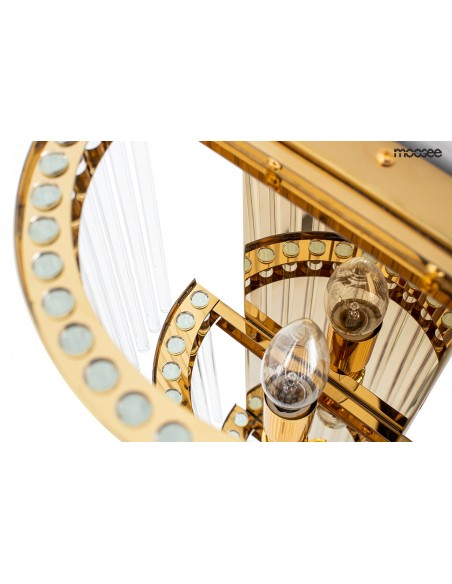 MOOSEE lampa ścienna ESTRO złota