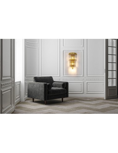 MOOSEE lampa ścienna ESTRO złota