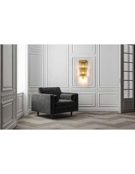 MOOSEE lampa ścienna ESTRO złota