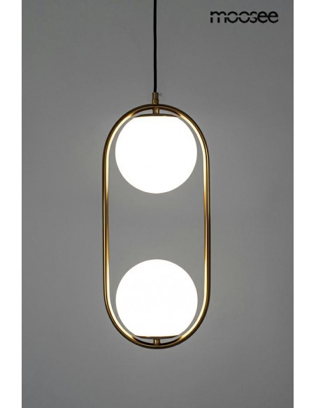 MOOSEE lampa wisząca AURELIA TWIN złota