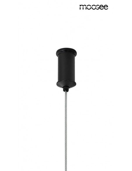 MOOSEE lampa wisząca SHAPE DUO 120 czarna