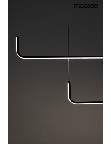 MOOSEE lampa wisząca SHAPE DUO 120 czarna