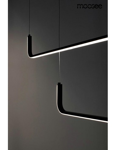 MOOSEE lampa wisząca SHAPE DUO 120 czarna