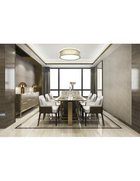 MOOSEE lampa sufitowa / plafon CROWN 50 złota