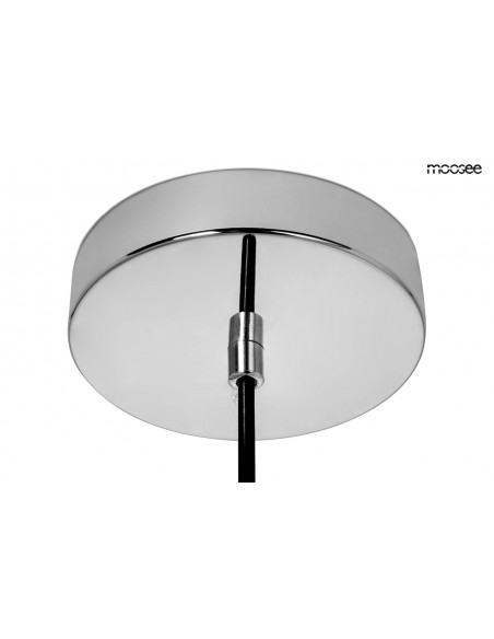 MOOSEE lampa wisząca DISCO srebrna