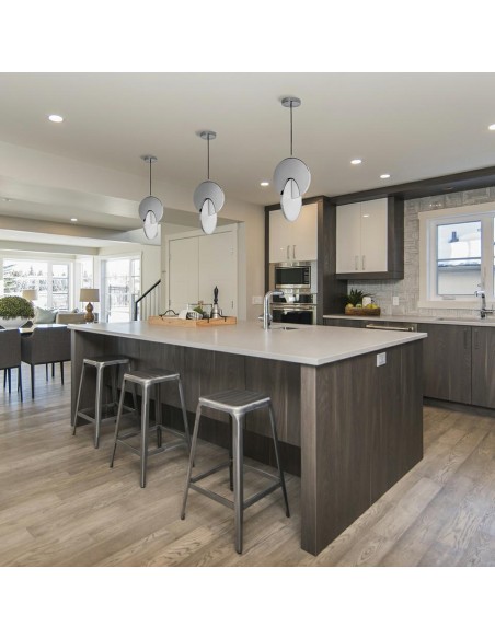 MOOSEE lampa wisząca DISCO srebrna