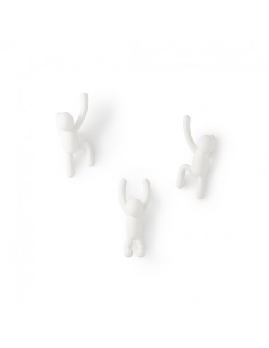 UMBRA wieszak ścienny BUDDY biały