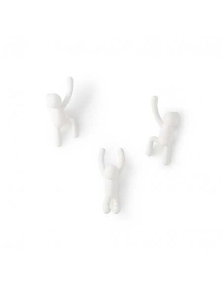 UMBRA wieszak ścienny BUDDY biały