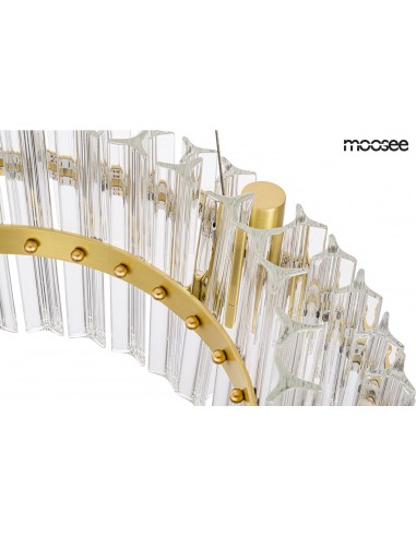MOOSEE lampa wisząca SATURNUS 47 DUO złota - LED