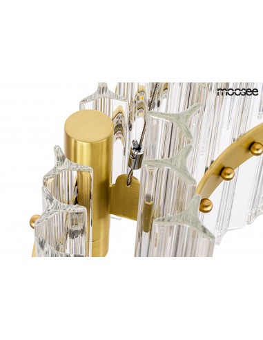 MOOSEE lampa wisząca SATURNUS 47 DUO złota - LED